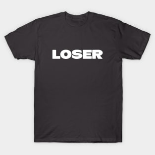 Loser, white T-Shirt